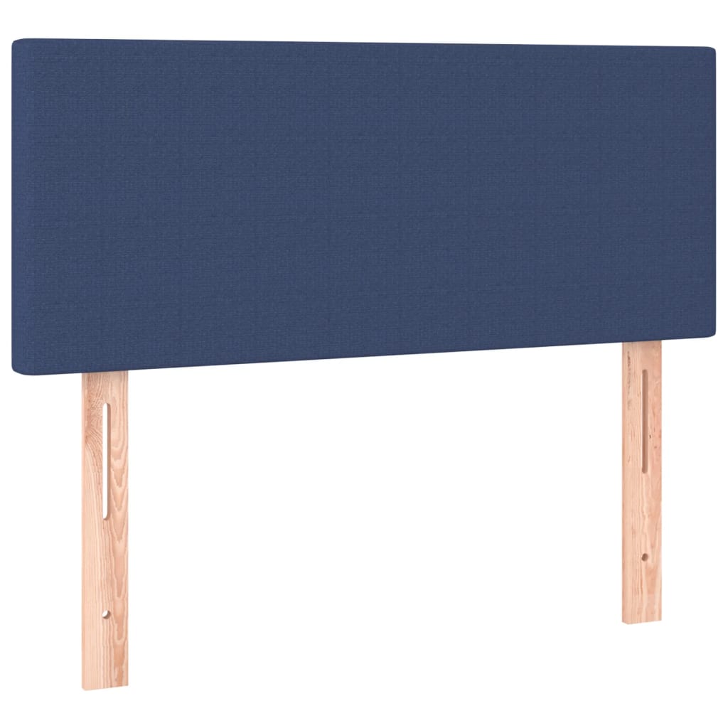 Giroletto a Molle con Materasso Blu 90x190 cm in Tessuto | homemem39