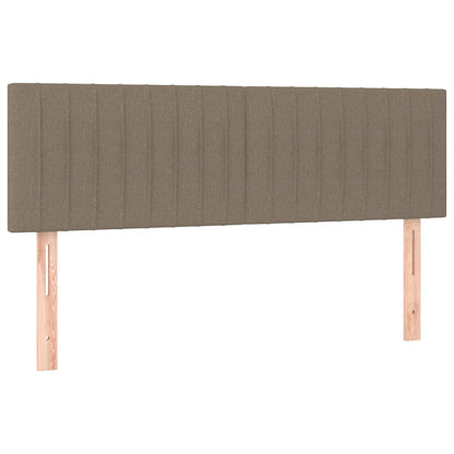 Giroletto a Molle con Materasso Tortora 140x200 cm in Tessuto | homemem39