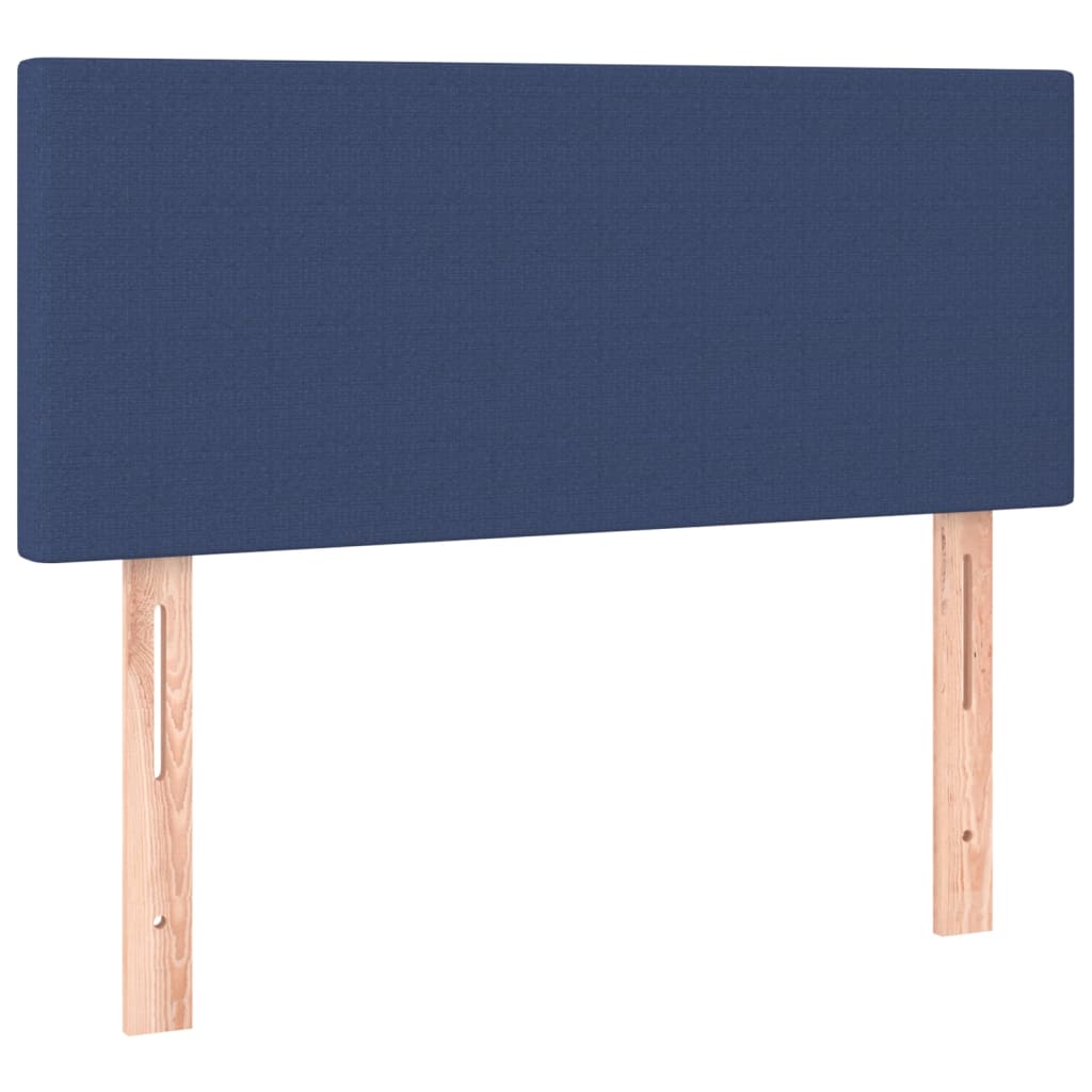 Giroletto a Molle con Materasso Blu 90x190 cm in Tessuto | homemem39