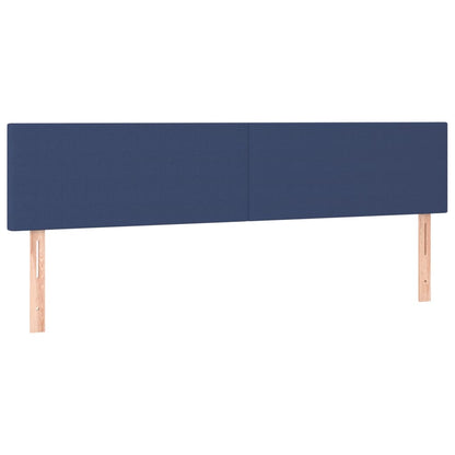 Giroletto a Molle con Materasso Blu 180x200 cm in Tessuto | homemem39