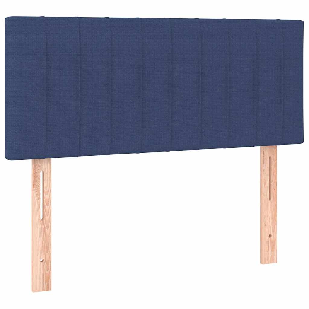 Giroletto a Molle con Materasso Blu 80x200 cm inTessuto