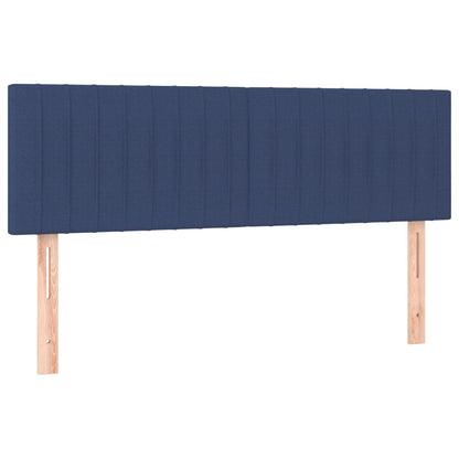 Giroletto a Molle con Materasso Blu 140x200 cm in Tessuto | homemem39