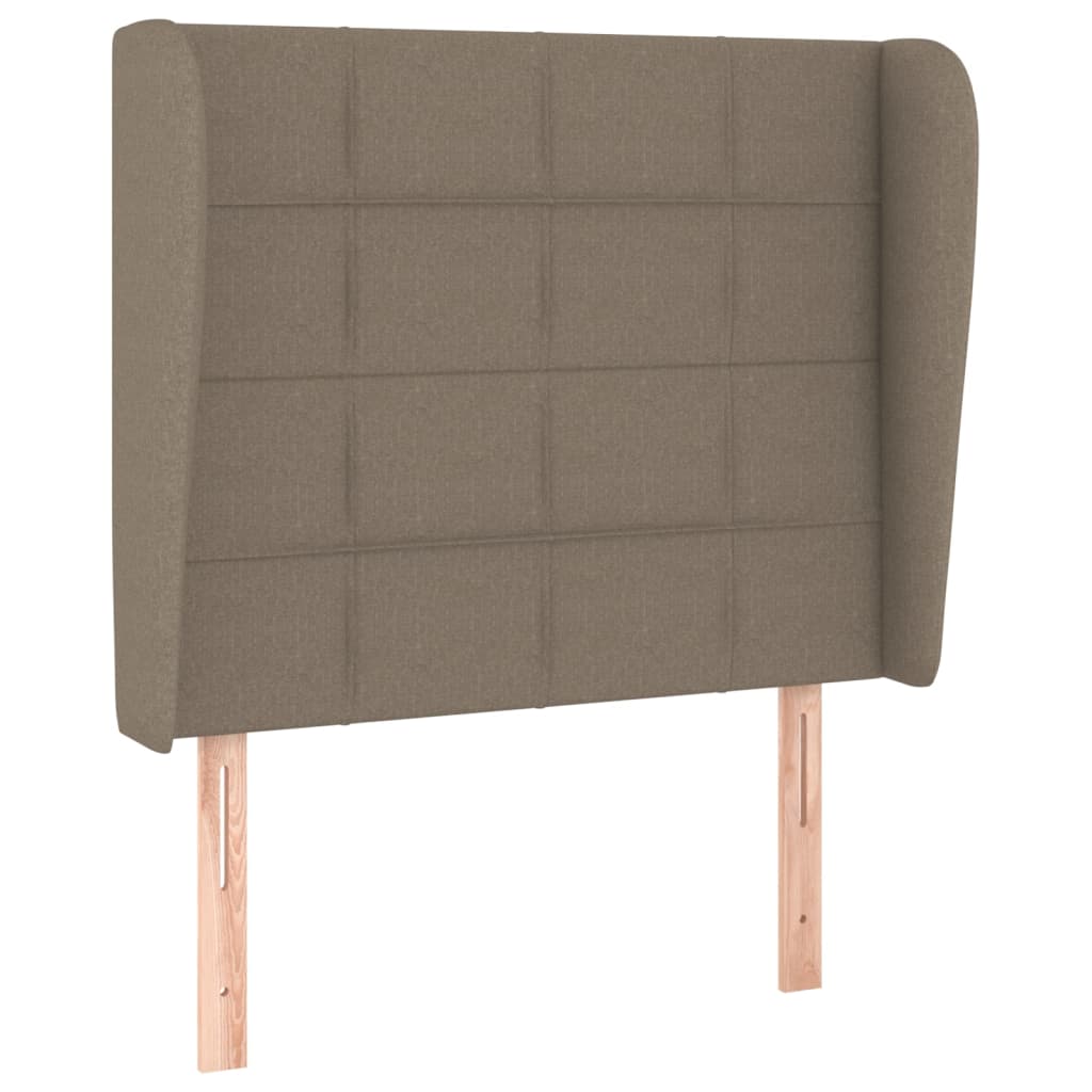 Giroletto a Molle con Materasso Tortora 100x200 cm in Tessuto | homemem39