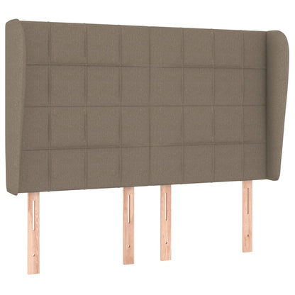 Giroletto a Molle con Materasso Tortora 140x190 cm in Tessuto | homemem39