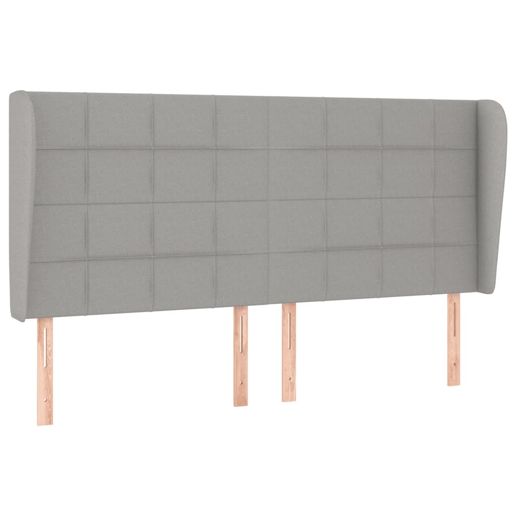 Giroletto a Molle con Materasso Grigio Chiaro180x200 cm Tessuto | homemem39