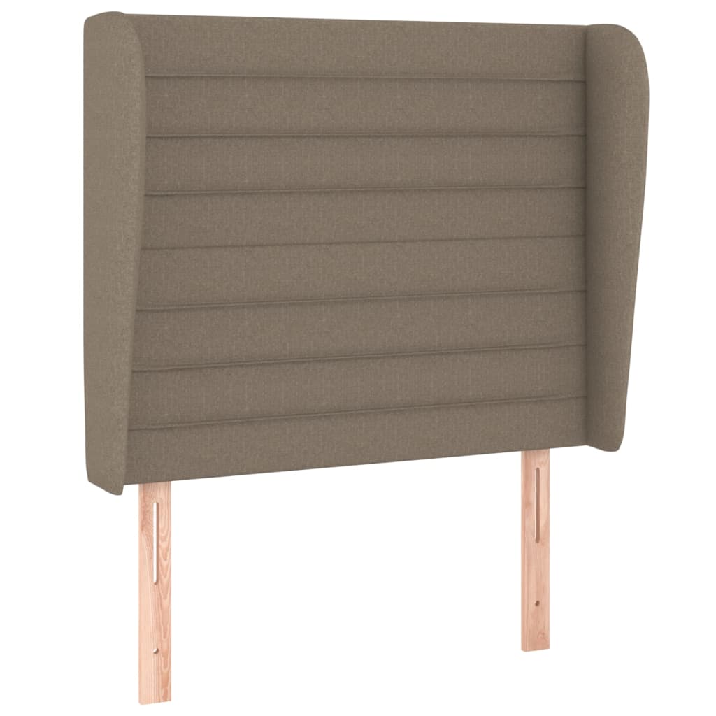 Giroletto a Molle con Materasso Tortora 80x200 cm inTessuto | homemem39
