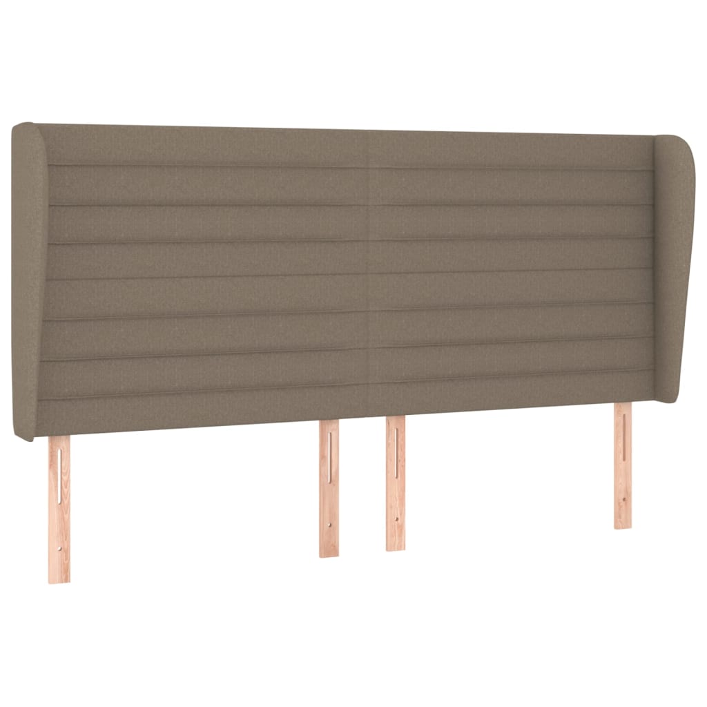 Giroletto a Molle con Materasso Tortora 160x200 cm in Tessuto | homemem39
