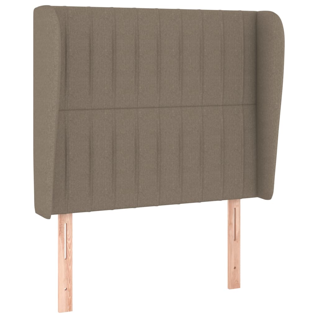Giroletto a Molle con Materasso Tortora 100x200 cm in Tessuto | homemem39