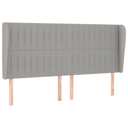 Giroletto a Molle con Materasso Grigio Chiaro180x200 cm Tessuto | homemem39