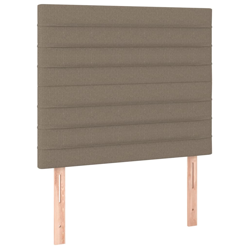 Giroletto a Molle con Materasso Tortora 80x200 cm inTessuto | homemem39
