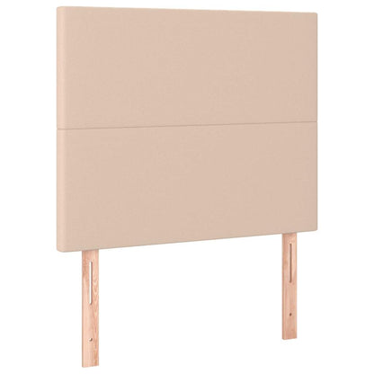 Giroletto a Molle con Materasso Cappuccino 90x200 cm Similpelle