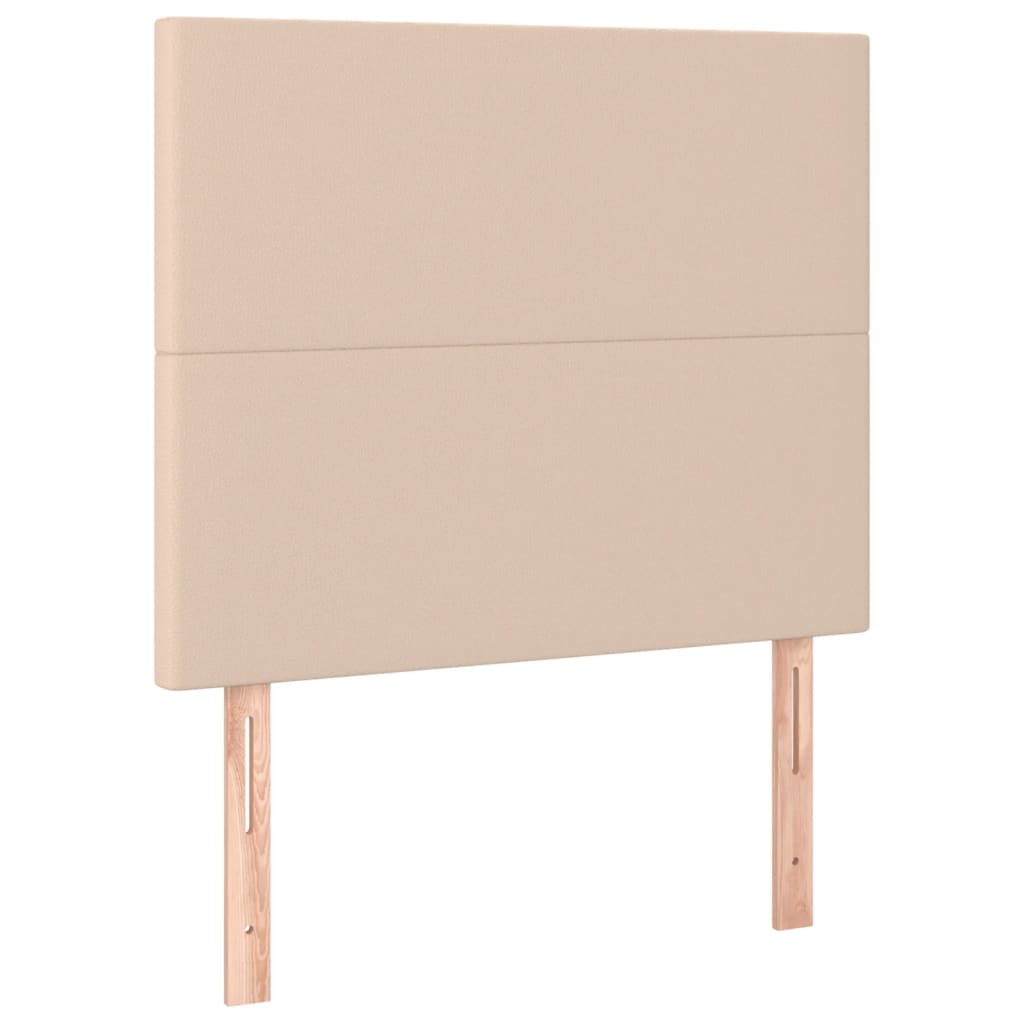 Giroletto a Molle con Materasso Cappuccino 100x200cm Similpelle | homemem39