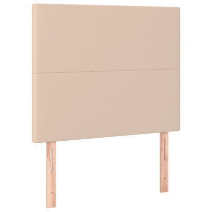 Giroletto a Molle con Materasso Cappuccino 100x200cm Similpelle | homemem39
