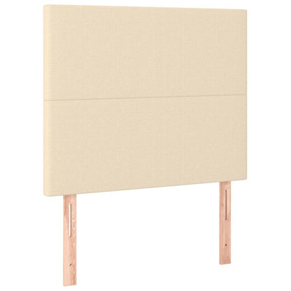 Giroletto senza Materasso Crema 90x200 cm in Tessuto