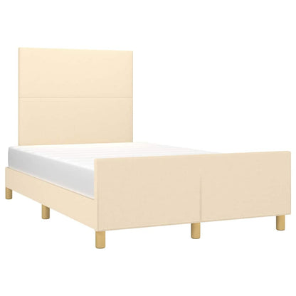 Giroletto senza Materasso Crema 120x200 cm Tessuto