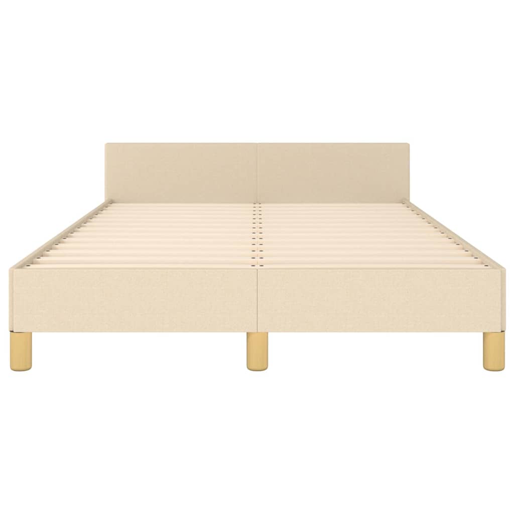 Giroletto senza Materasso Crema 120x200 cm Tessuto