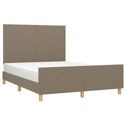 Giroletto senza Materasso Tortora 140x200 cm in Tessuto