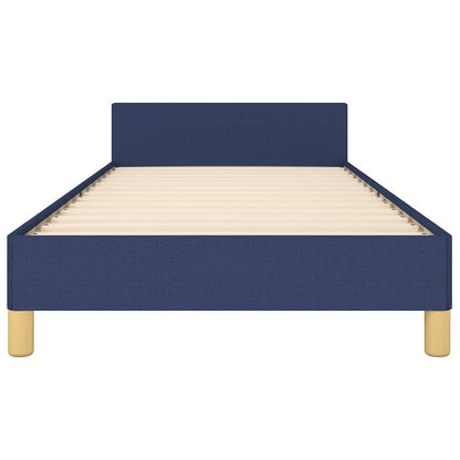 Giroletto senza Materasso Blu 90x190 cm in Tessuto