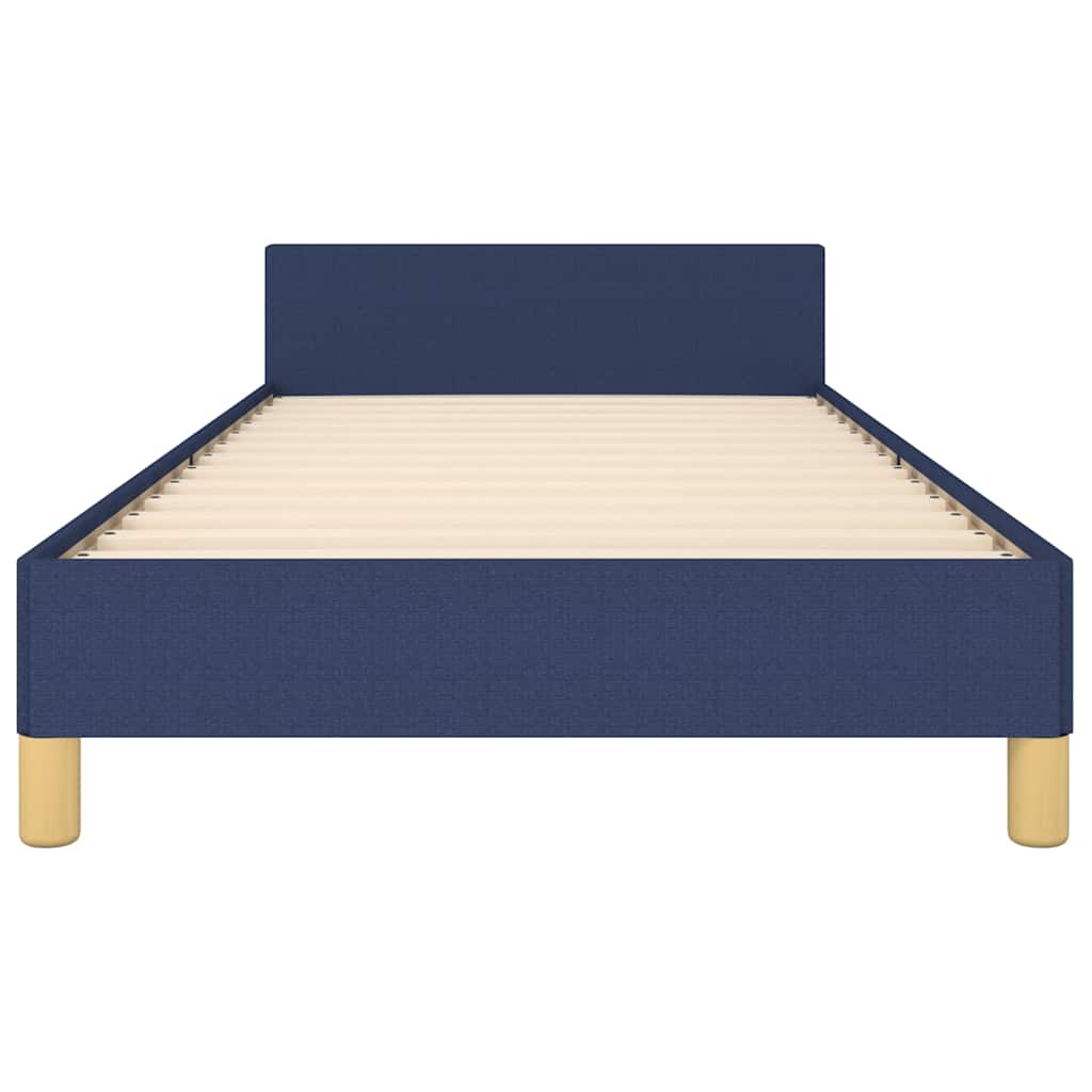 Giroletto senza Materasso Blu 90x200 cm in Tessuto