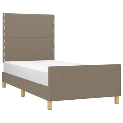 Giroletto senza Materasso Tortora 100x200 cm in Tessuto | homemem39