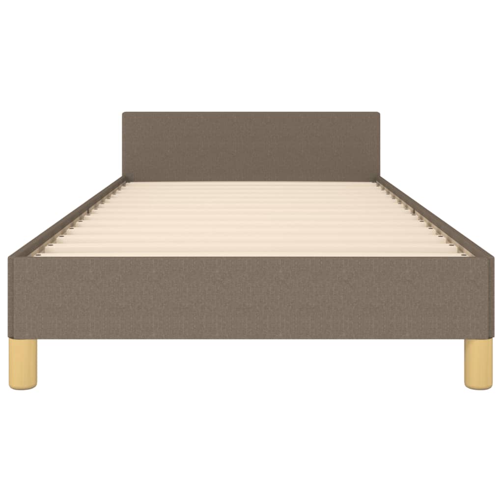 Giroletto senza Materasso Tortora 100x200 cm in Tessuto | homemem39