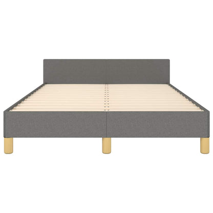 Giroletto senza Materasso Grigio Scuro 120x200 cm Tessuto