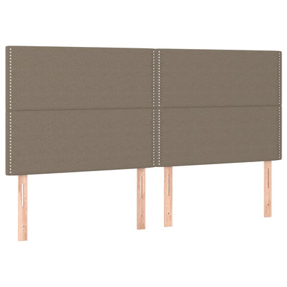 Giroletto senza Materasso Tortora 200x200 cm in Tessuto | homemem39