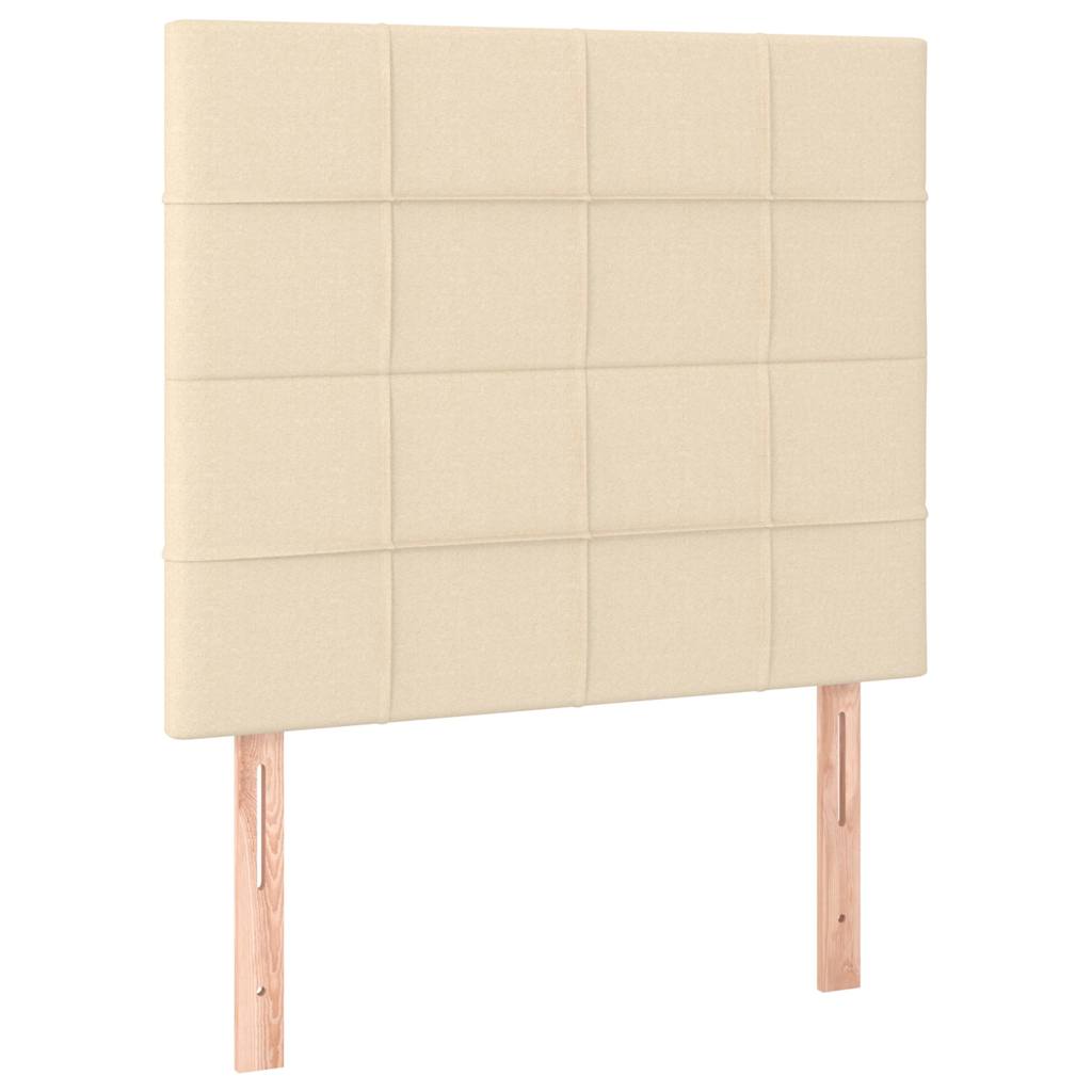 Giroletto senza Materasso Crema 90x200 cm in Tessuto