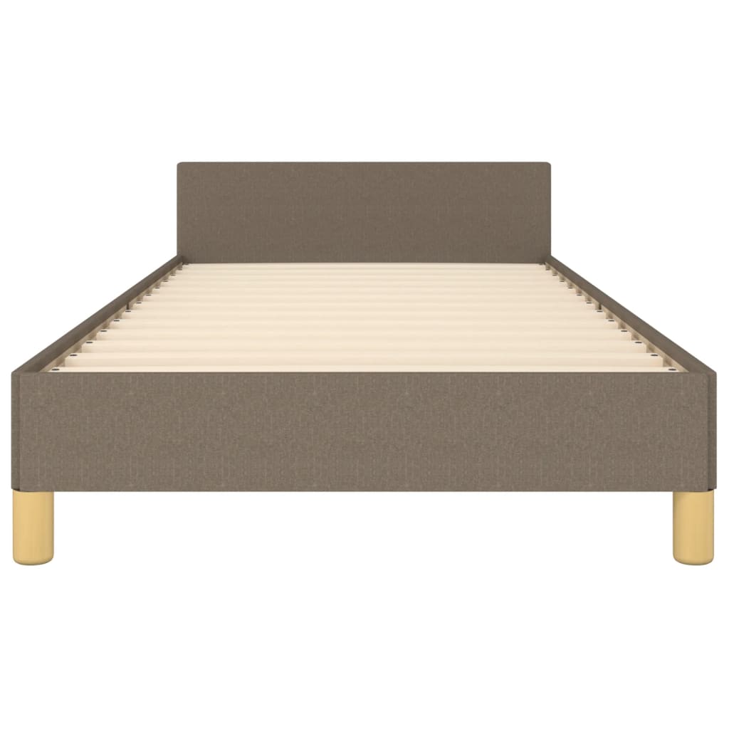 Giroletto senza Materasso Tortora 100x200 cm in Tessuto | homemem39