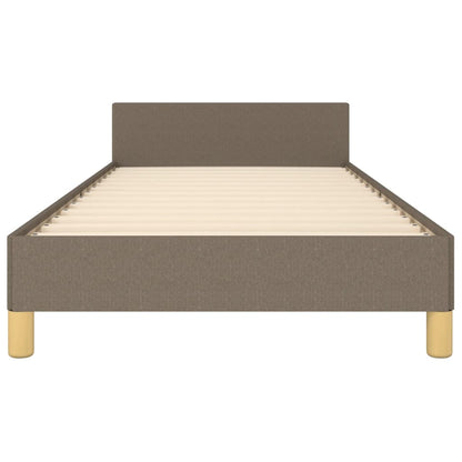 Giroletto senza Materasso Tortora 100x200 cm in Tessuto | homemem39