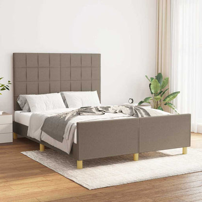 Giroletto senza Materasso Tortora 140x190 cm in Tessuto
