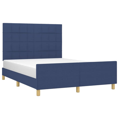 Giroletto senza Materasso Blu 140x200 cm in Tessuto | homemem39
