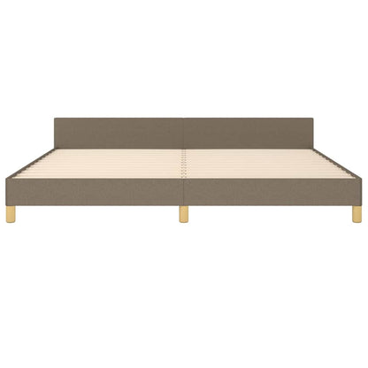 Giroletto senza Materasso Tortora 200x200 cm in Tessuto
