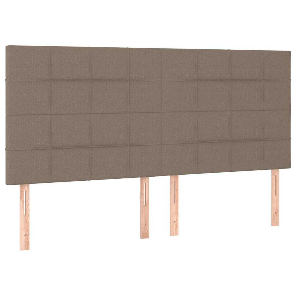 Giroletto senza Materasso Tortora 200x200 cm in Tessuto