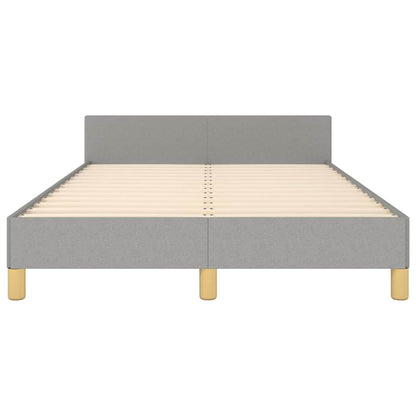 Giroletto senza Materasso Grigio Chiaro 120x200 cm Tessuto