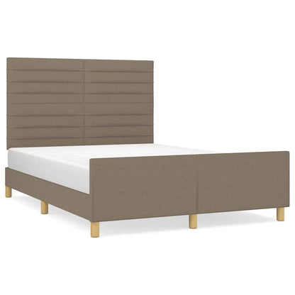 Giroletto senza Materasso Tortora 140x190 cm in Tessuto