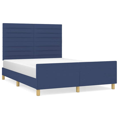 Giroletto senza Materasso Blu 140x200 cm in Tessuto | homemem39