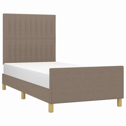 Giroletto senza Materasso Tortora 80x200 cm Tessuto