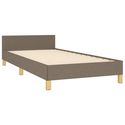 Giroletto senza Materasso Tortora 100x200 cm in Tessuto | homemem39