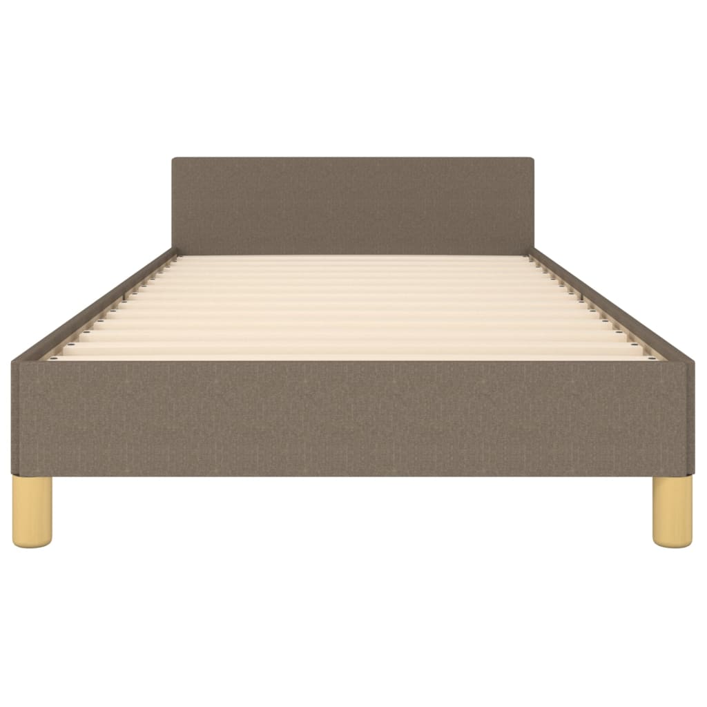 Giroletto senza Materasso Tortora 100x200 cm in Tessuto | homemem39