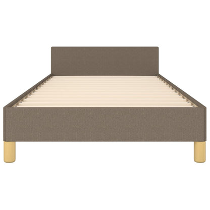 Giroletto senza Materasso Tortora 100x200 cm in Tessuto | homemem39