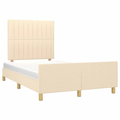 Giroletto senza Materasso Crema 120x200 cm Tessuto