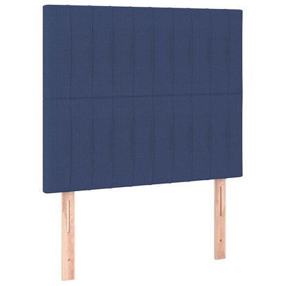 Giroletto senza Materasso Blu 120x200 cm in Tessuto
