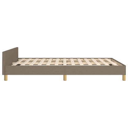 Giroletto senza Materasso Tortora 140x190 cm in Tessuto
