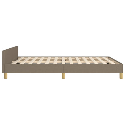 Dove Gray Bed Frame 140x200 cm in Fabric