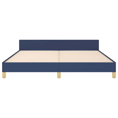Giroletto senza Materasso Blu 180x200 cm in Tessuto