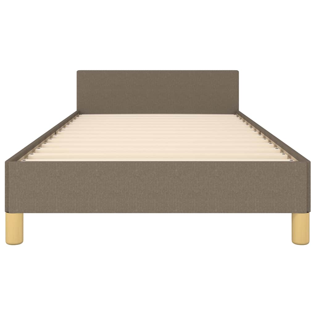 Giroletto senza Materasso Tortora 90x190 cm Tessuto