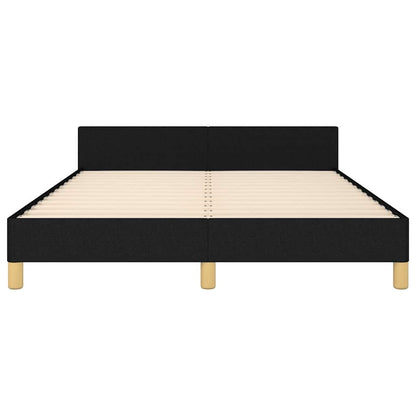 Giroletto senza Materasso Nero 140x190 cm in Tessuto | homemem39