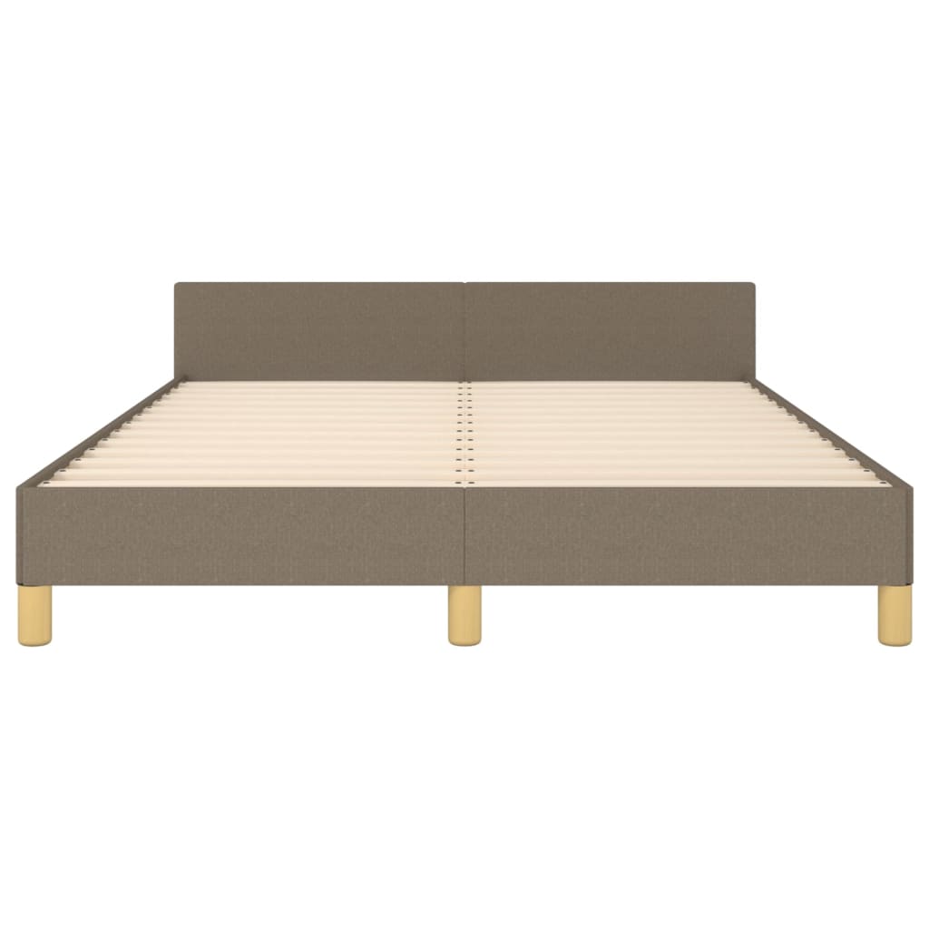 Giroletto senza Materasso Tortora 140x190 cm in Tessuto | homemem39
