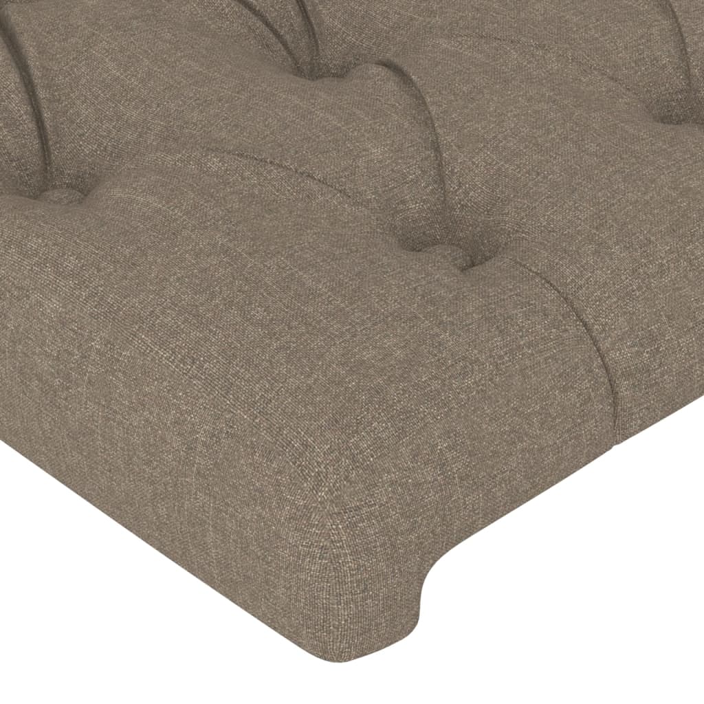 Giroletto senza Materasso Tortora 140x190 cm in Tessuto | homemem39
